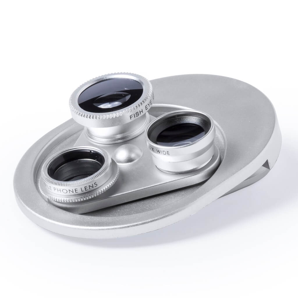 DEPOK – Universal Lens System For Smartphone 4-in-1 Silver