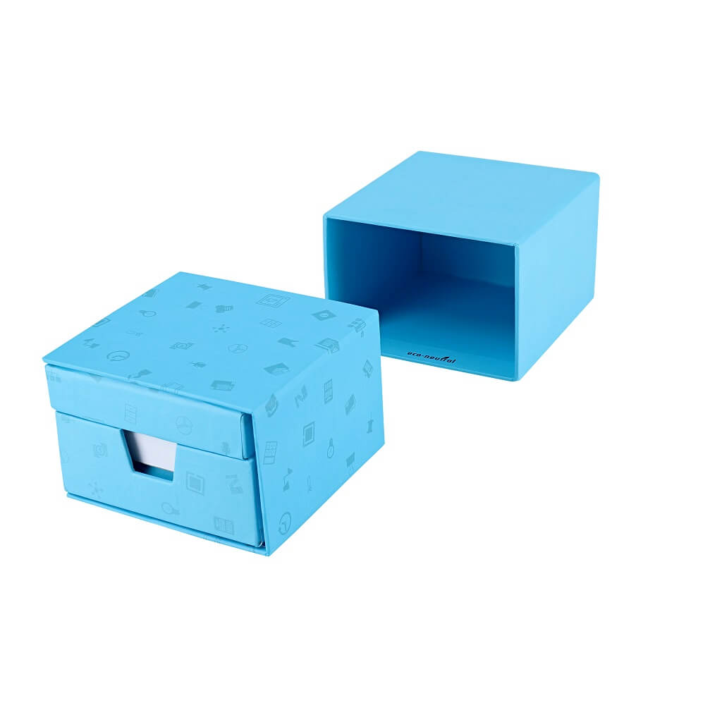 KALMAR – eco-neutral Memo/Calendar Cube – Blue