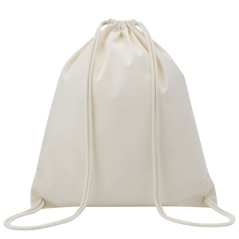 Eco-neutral Cotton Draw String Bags 240GSM – Natural