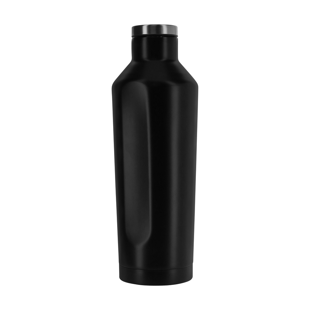 GALATI – Hans Larsen Double Wall Stainless Steel Water Bottle – Black