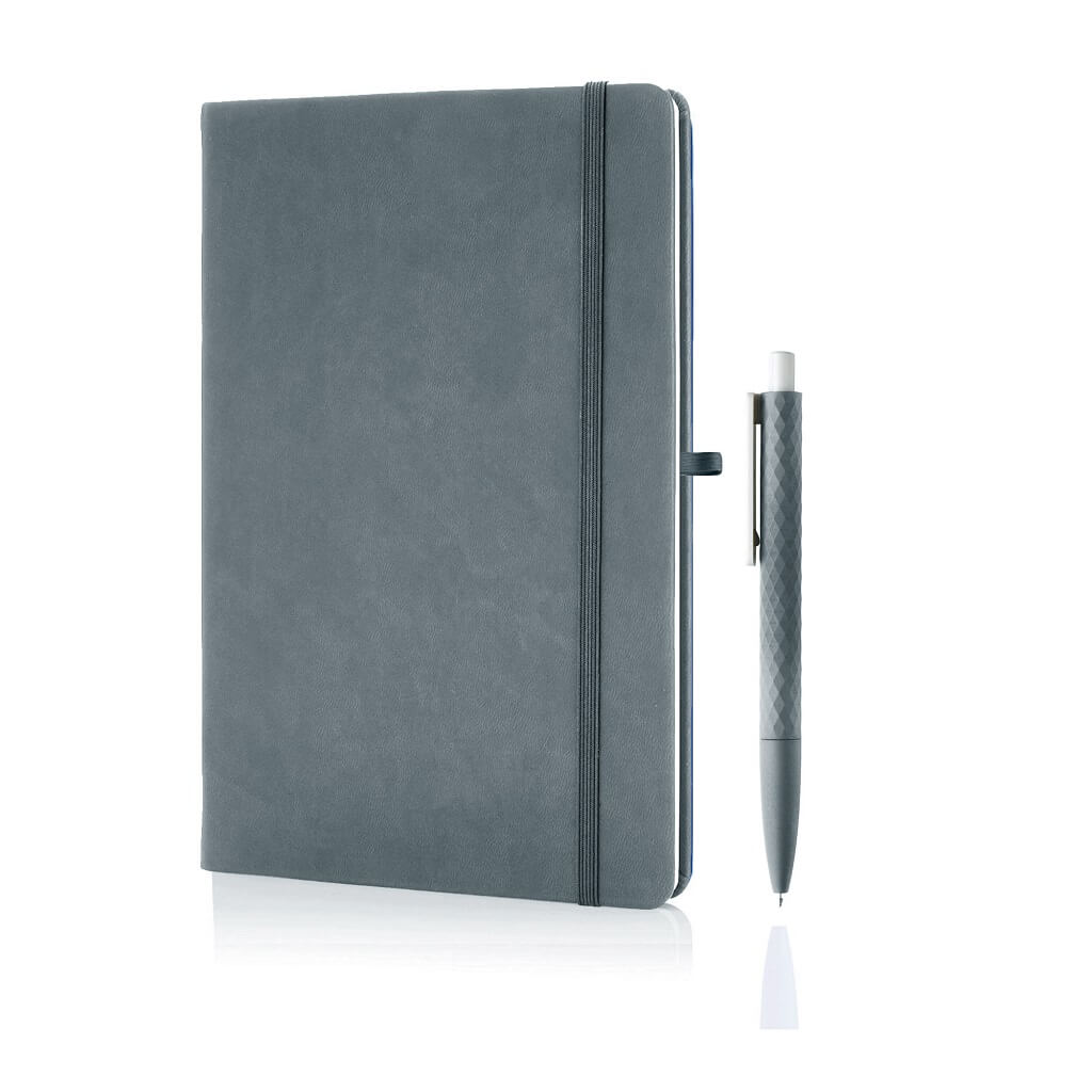 LIBELLET Giftology A5 Notebook With Pen Set (Slate Grey)