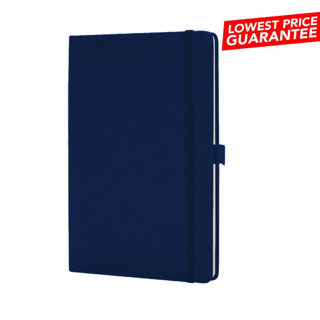 PINGER – Giftology A5 Hard Cover Ruled Notebook – Navy Blue