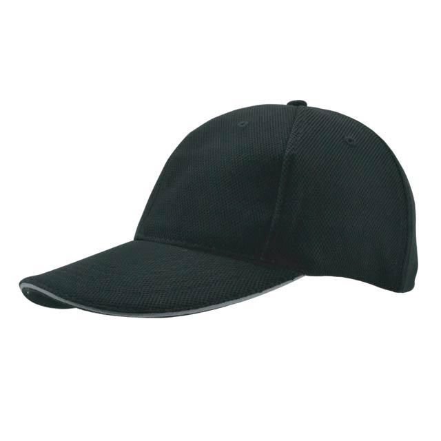 Hans Larsen Sportsman Cap - Black/Grey