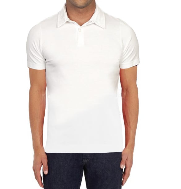 MACY - SANTHOME 2ply 100% cotton Polo Shirt