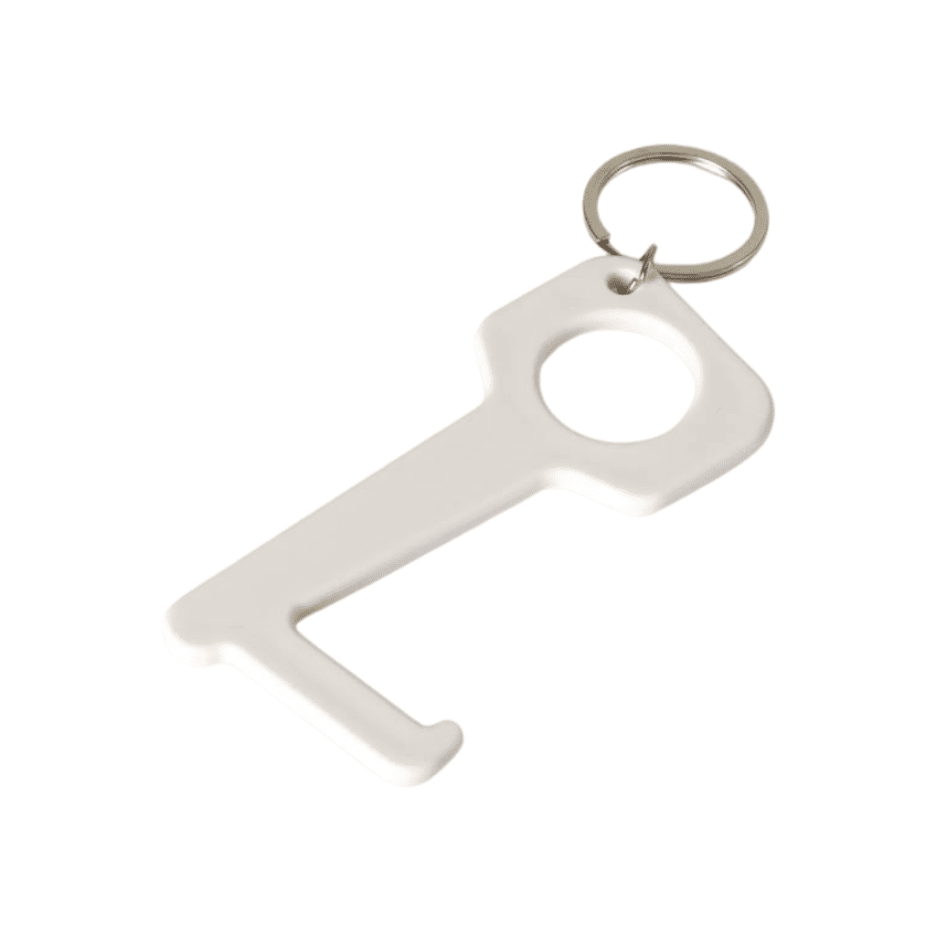 MASTY – Giftology Keyring Tool – White (Anti-Microbial)