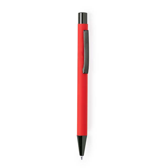 BILLUND – Giftology Metal Ballpen – Red (Anti-bacterial)