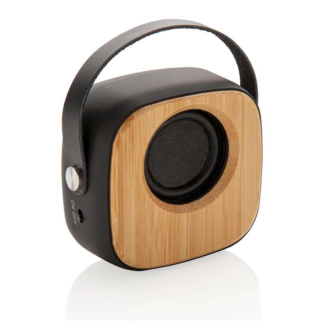 KOBRYN - @memorii Bamboo Bluetooth Speaker (Anti-microbial)