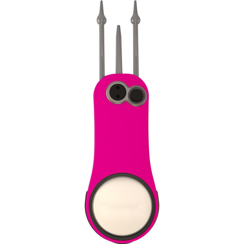 Pitchfix Fusion 2.5 Pin – Golf Divot Tool – Pink