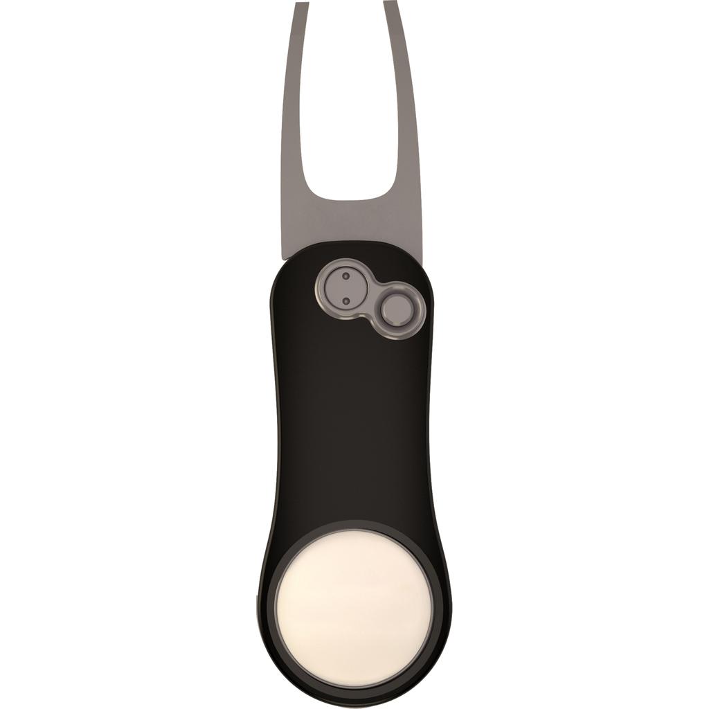 Pitchfix Hybrid 2.0 Golf Divot Tool – Black