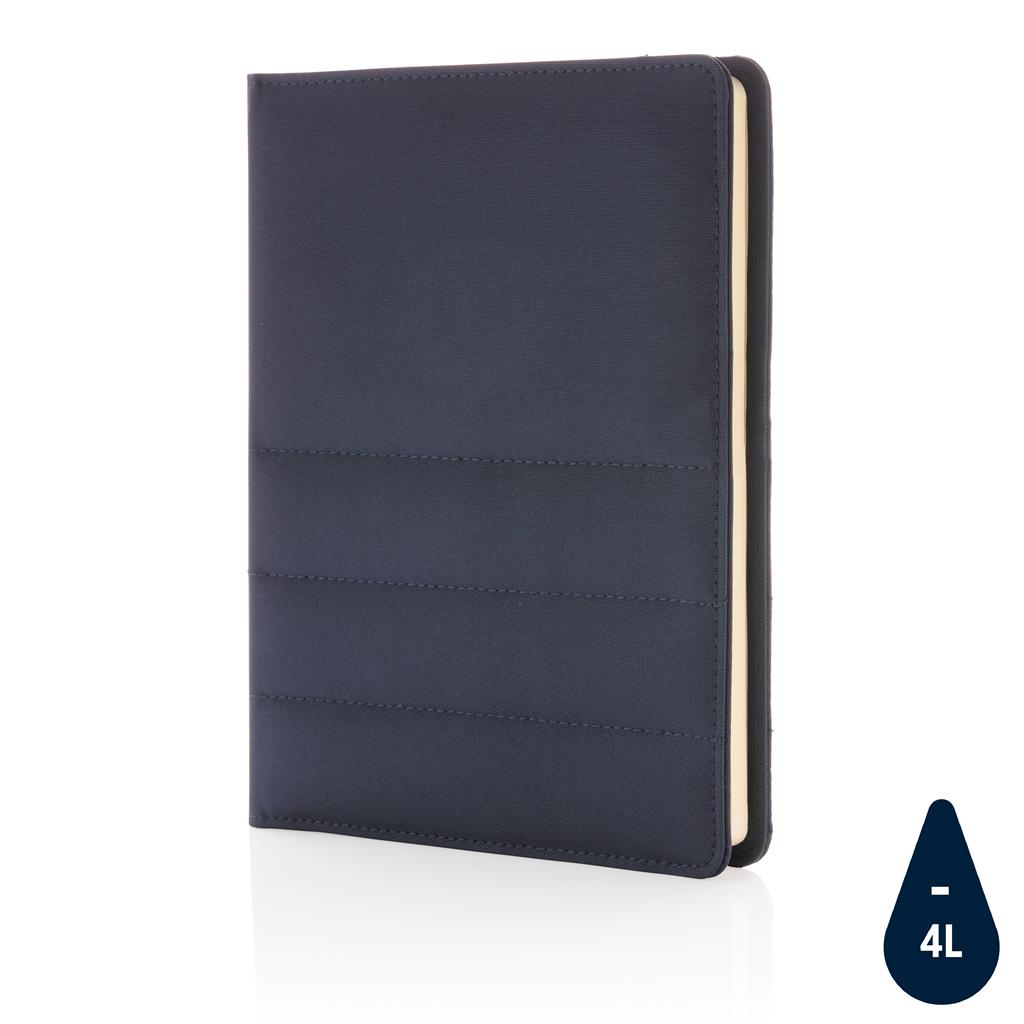 Impact AWARE™ RPET A5 notebook – Navy Blue