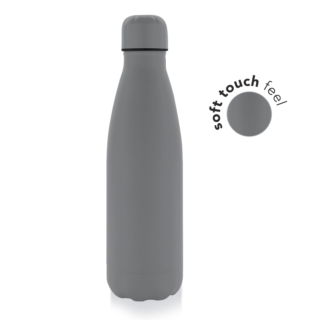 GRODNO – Soft Touch Insulated Water Bottle – Grey