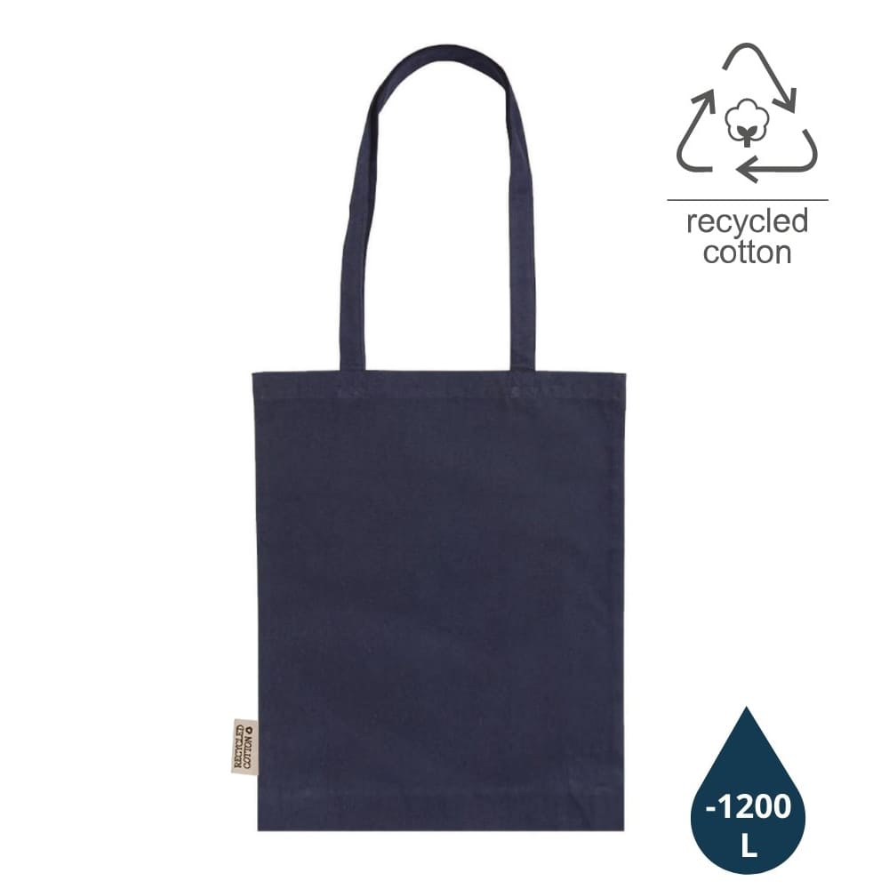 ABLAR – GRS-certified Recycled Cotton Tote Bag – Blue