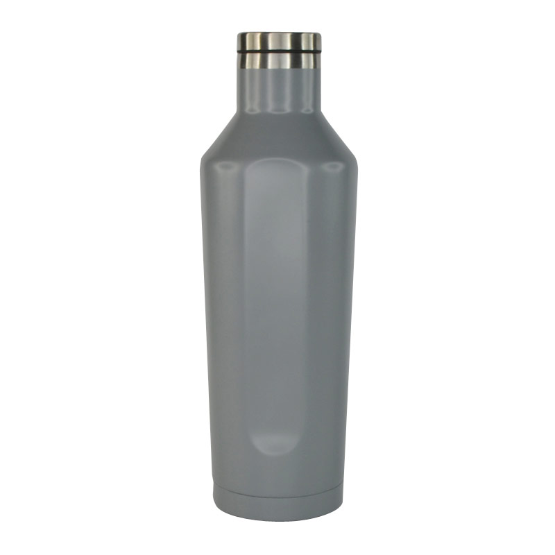 GALATI – Hans Larsen Double Wall Stainless Steel Water Bottle – Grey