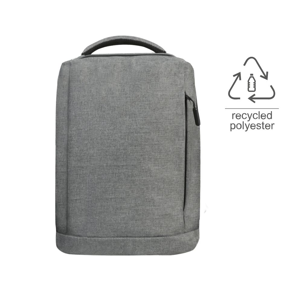 BARUTH – Giftology GRS-certified Recycled RPET Backpack – Grey