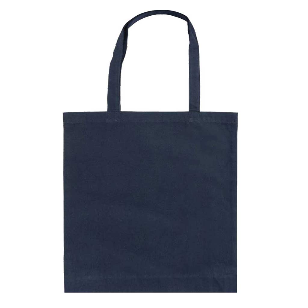 Eco Friendly Cotton Shopping Bags - Navy Blue | Jasani