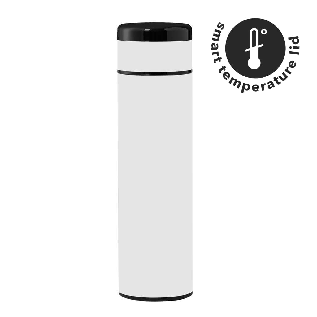 White thermo sale flask