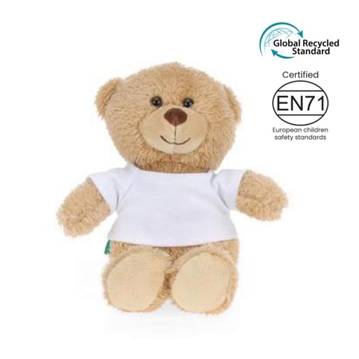 [PTEN 8102] eco-neutral® GRS Recycled Teddy Bear Plush Toy (EN71 tested) - 30cms