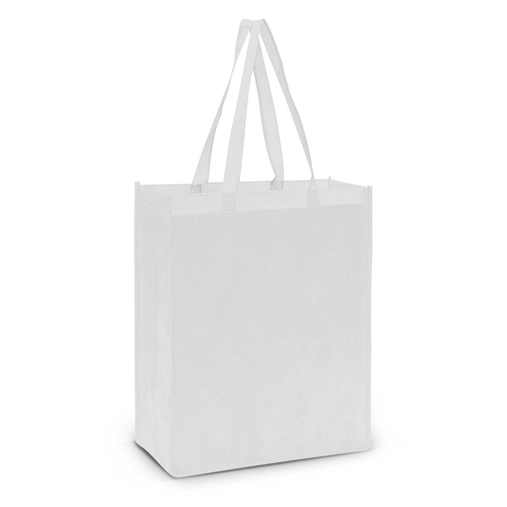 white shopper bag