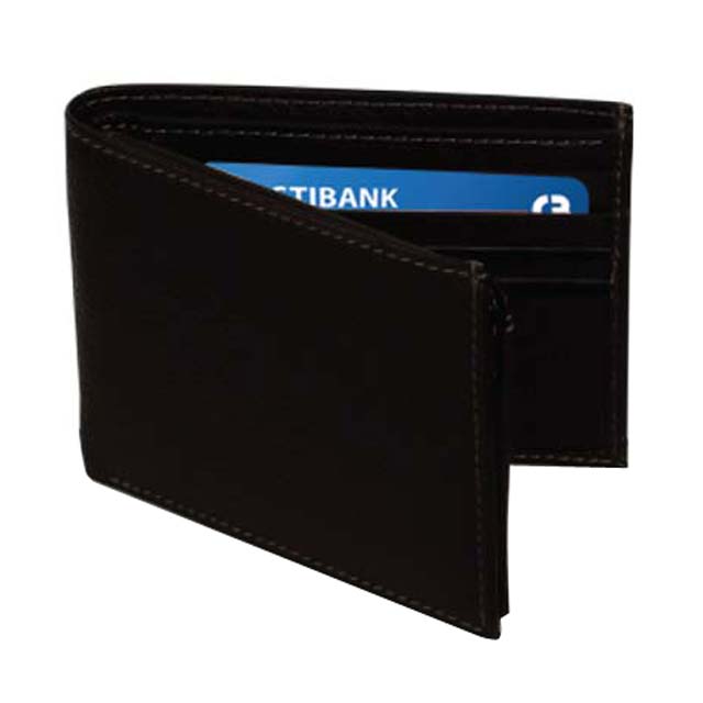 Pure on sale leather wallet