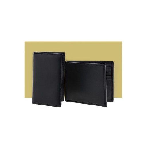 [GSGL 007] Giftology Genuine Leather Wallet And Card Holder Set